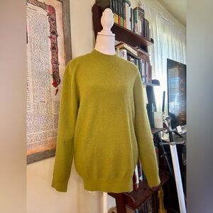 Olive Green Anthropologie Sweater